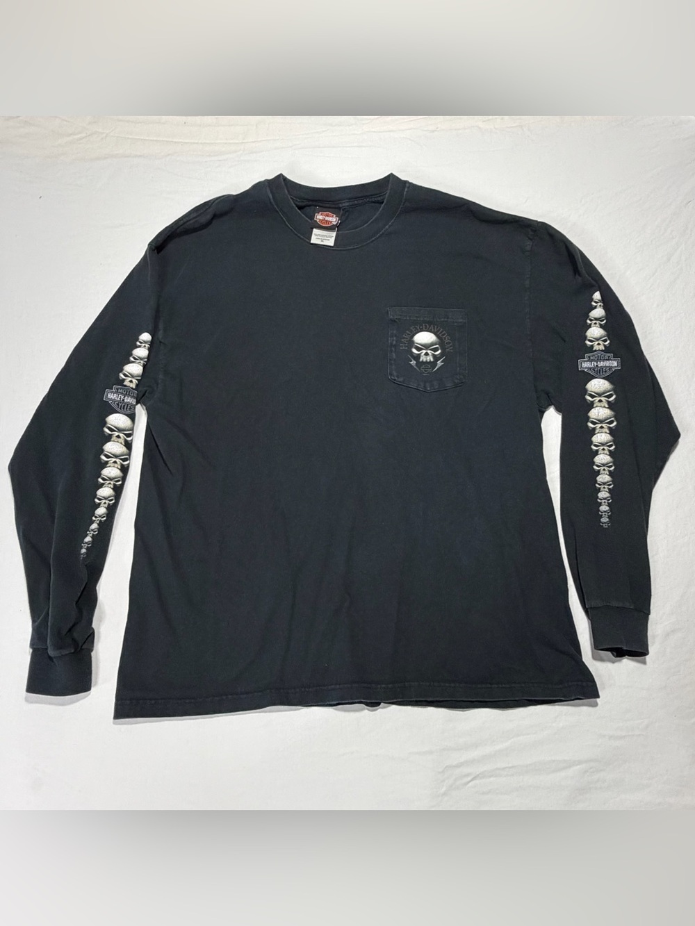Harley-Davidson Men's Black Long Sleeve - Franklin, TN